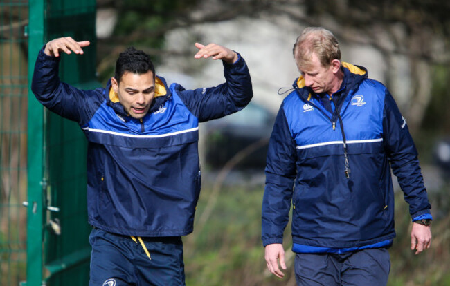 Ben Te'o and Leo Cullen