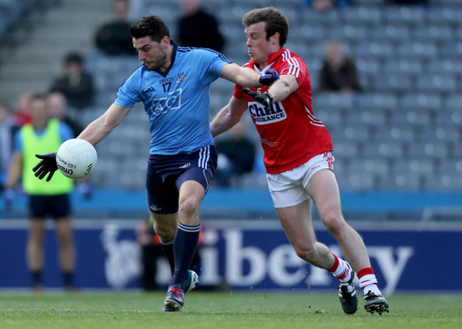 Bernard Brogan with James Loughrey