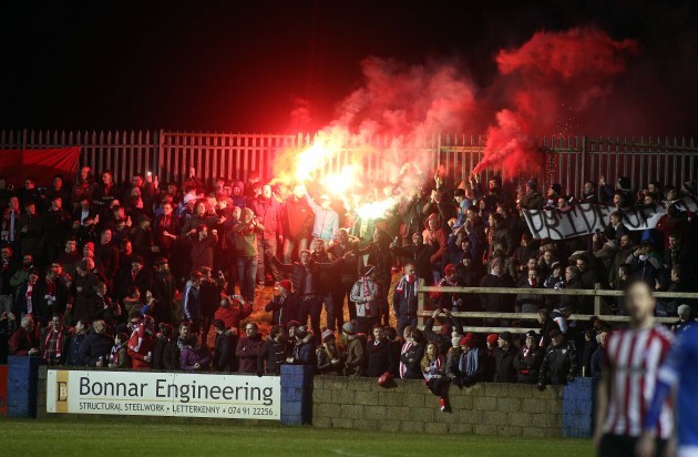 Derry City fans