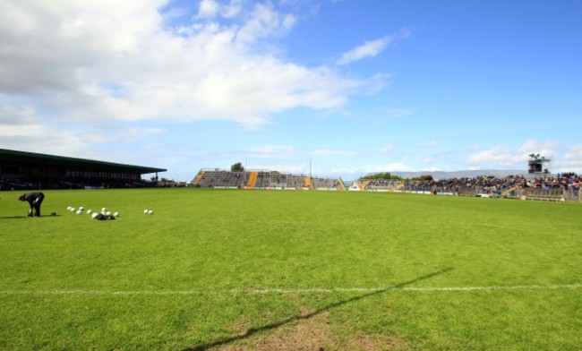 A general view of Markievicz Park