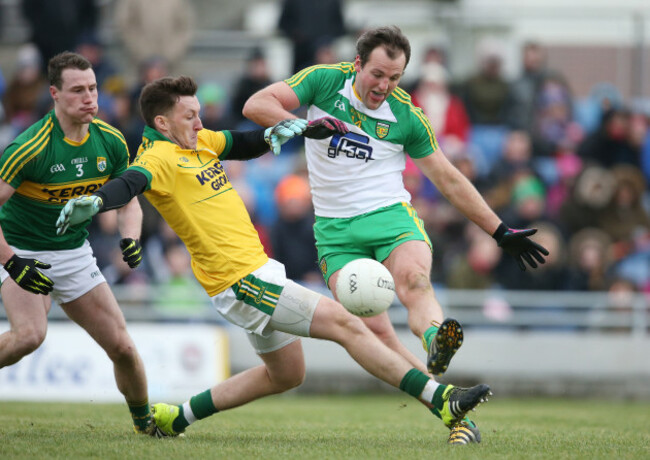Michael Murphy scores a goal