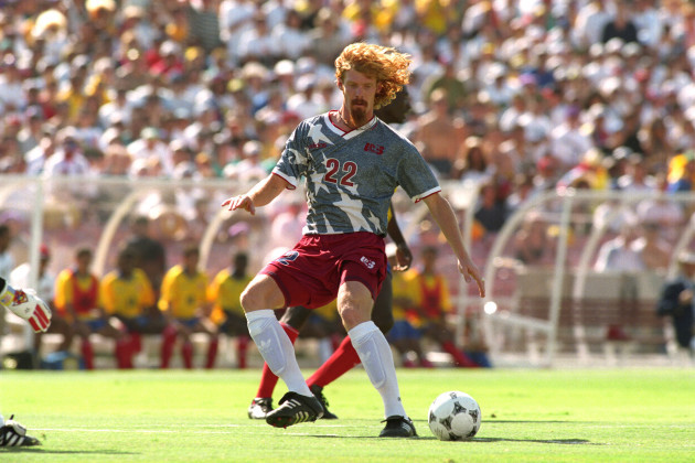 Soccer - FIFA World Cup USA 1994 - Group A - United States v Colombia - Rose Bowl, Pasadena