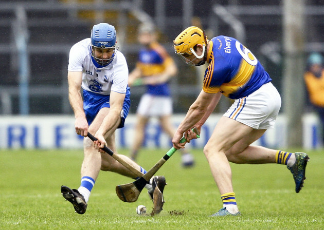 Michael Walsh in action with Ronan Maher