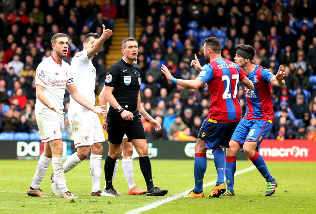 Crystal Palace v Liverpool - Barclays Premier League - Selhurst Park