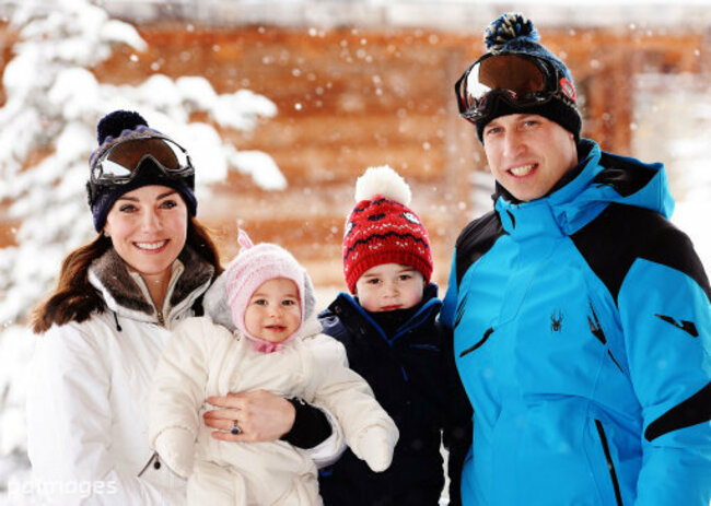 Royal skiing holiday