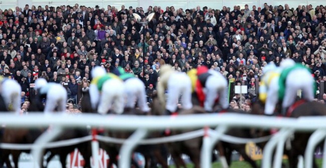General view of the Cheltenham Festival Day 3