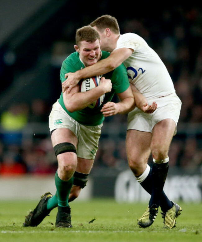 Donnacha Ryan and George Ford