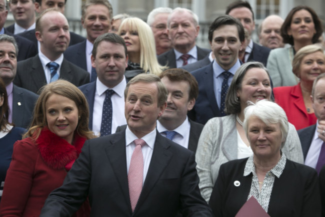 03/02/2016. Fine Gael. Pictured An Taoiseach Enda