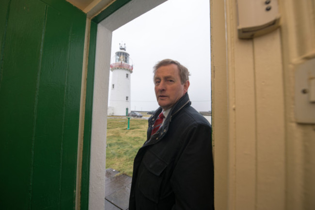 Taoiseach Enda Kenny on a visit