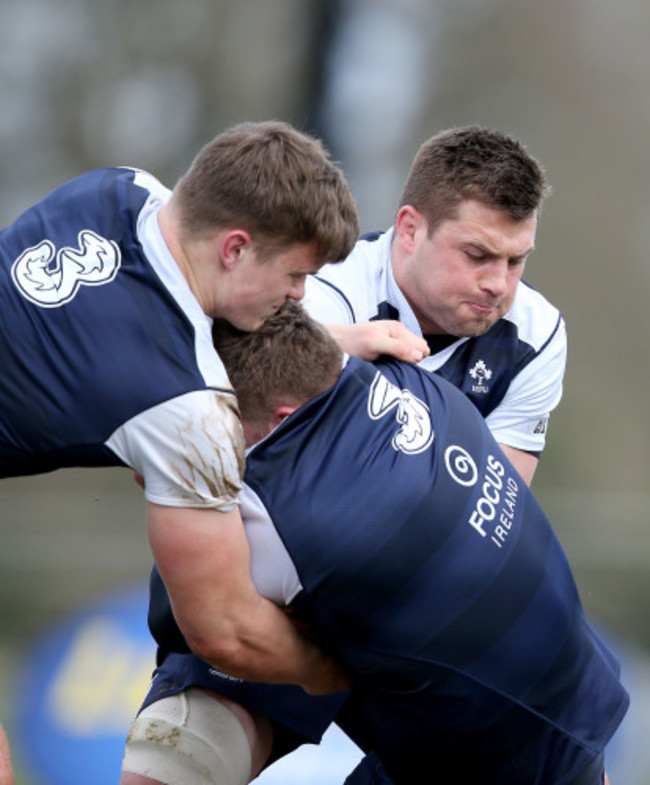 Josh van der Flier and CJ Stander