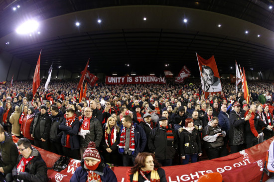 Liverpool v Manchester United - UEFA Europa League - Round of Sixteen - First Leg - Anfield