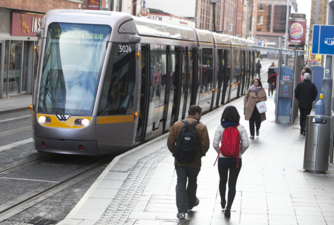 10/2/2016. Luas Tram Strikes