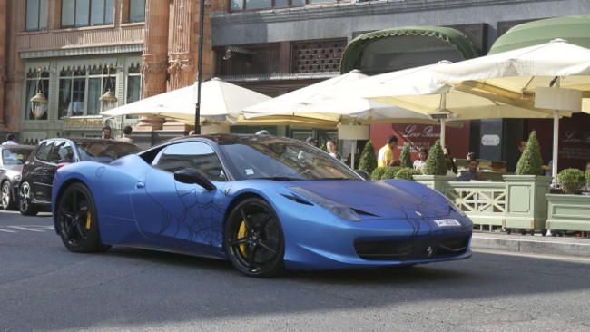 Middle Eastern cars in London