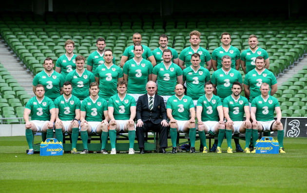 The Ireland team to face Italy