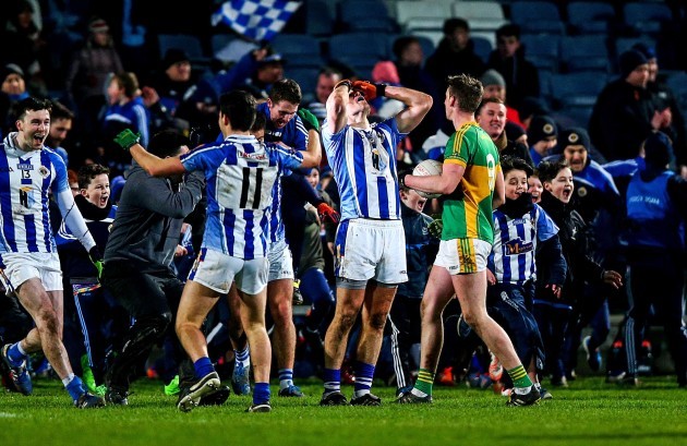 Conal Keaney celebrates at the final whistle
