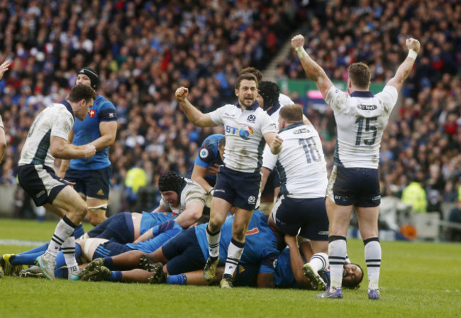 Scotland v France - 2016 RBS Six Nations - BT Murrayfield