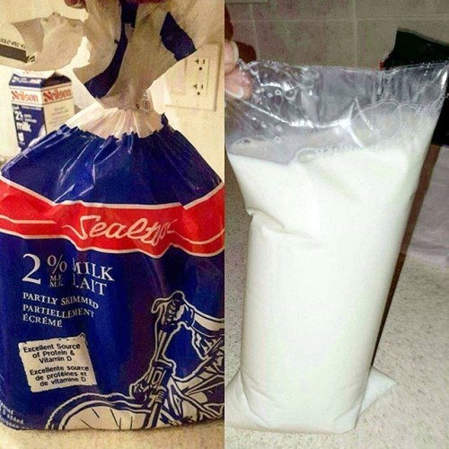 Sooo. . This is new. Bag-O-Milk
