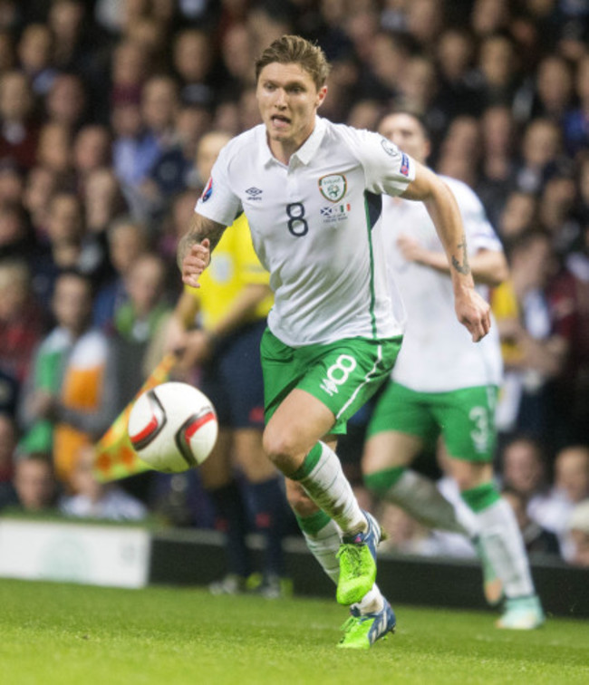 Soccer - UEFA Euro 2016 - Qualifying - Group D - Scotland v Republic of Ireland - Hampden Park