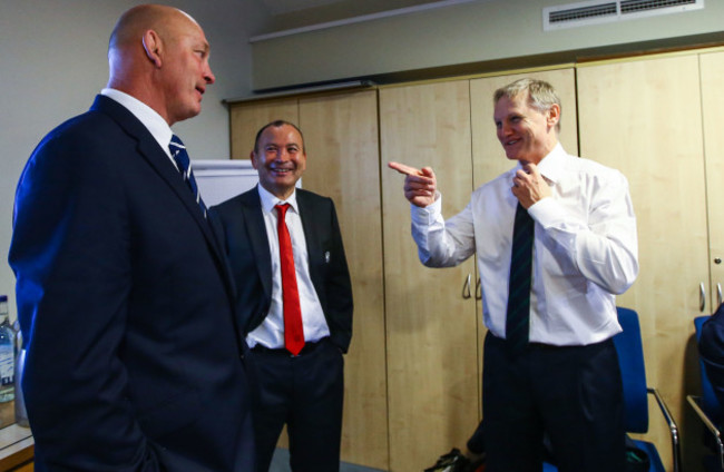 Vern Cotter, Eddie Jones and Joe Schmidt