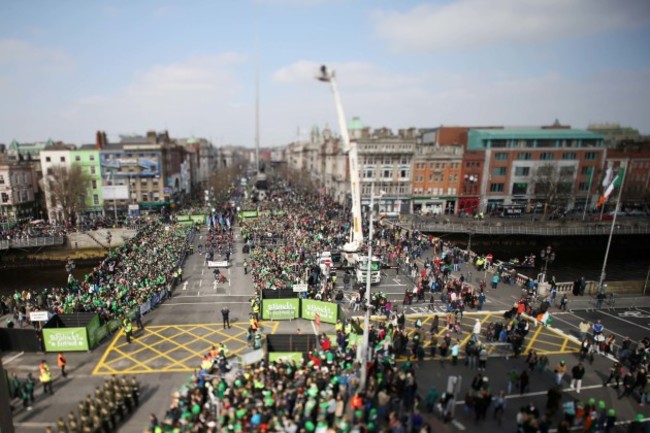 17/03/2016. St Patricks Day Parade - Dublin. Pictu