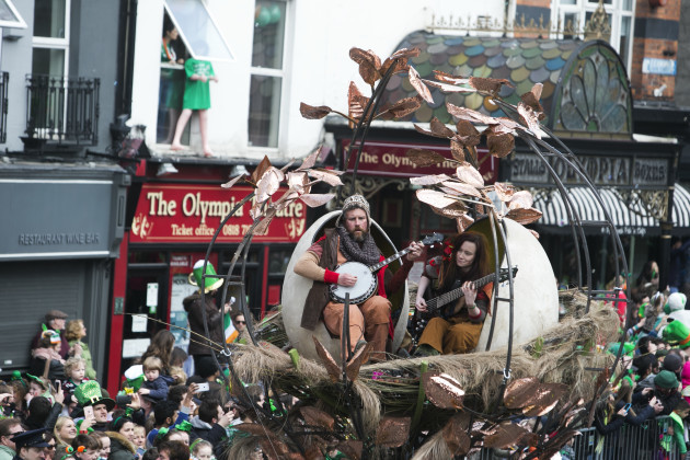 17/3/2016. Saint Patricks Day Parades Festivals