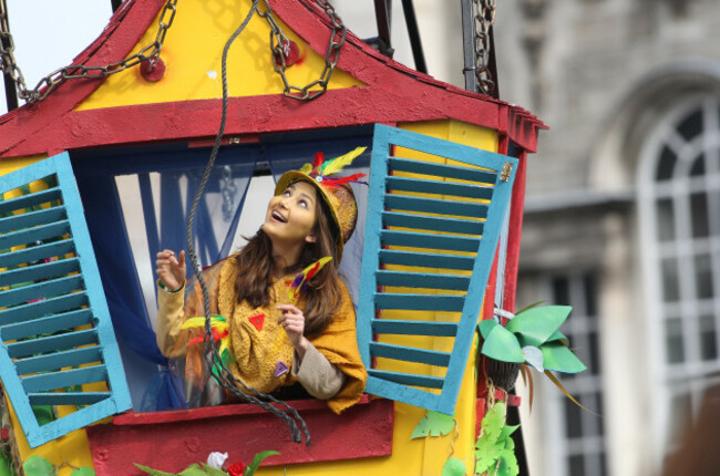 17/03/2016. St Patricks Day Parade - Dublin. Pictu