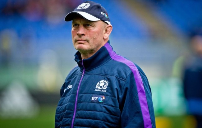 Scotland head coach Vern Cotter