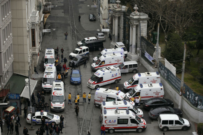 Turkey Explosion