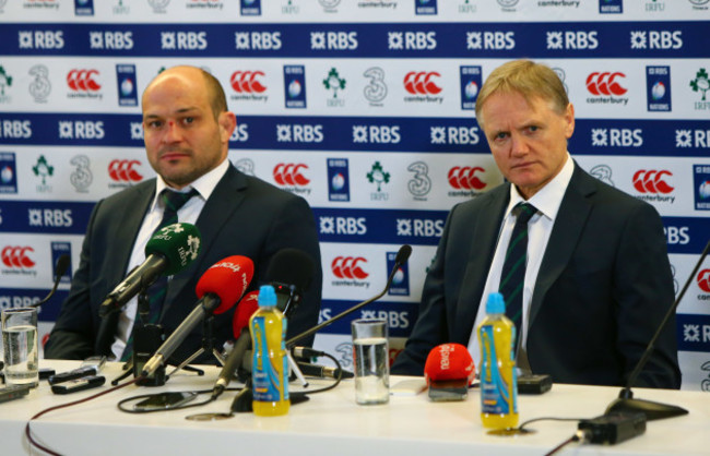 Rory Best and Joe Schmidt