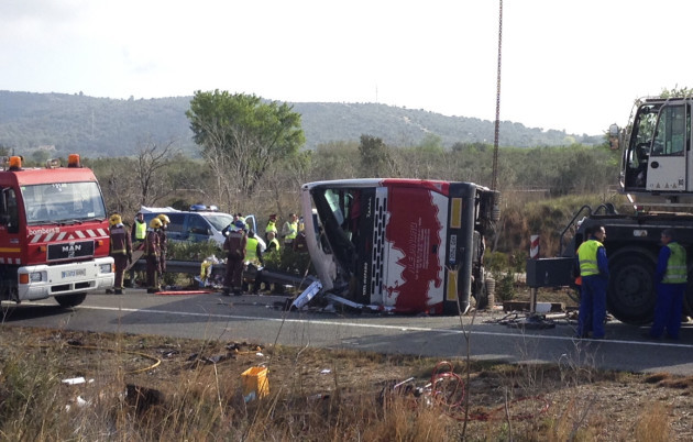 Spain Bus Crash