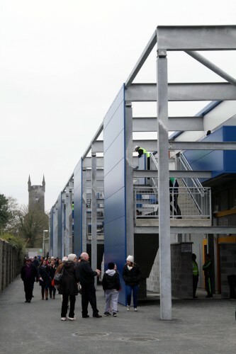 A view of the developed stand at Cusack Park