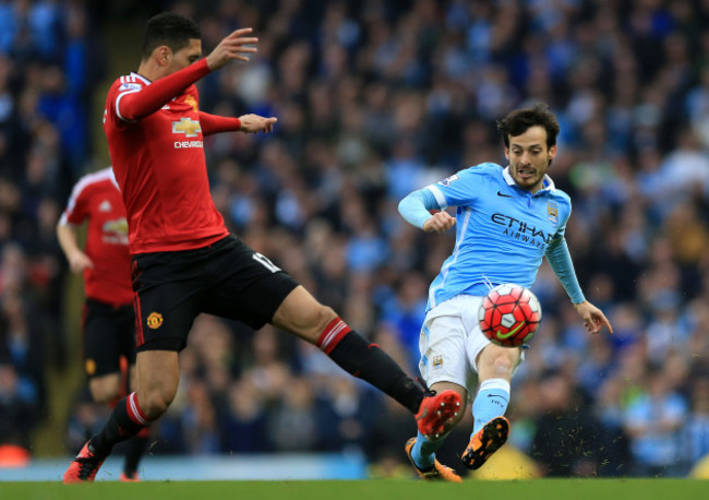 Manchester City v Manchester United - Barclays Premier League - Etihad Stadium