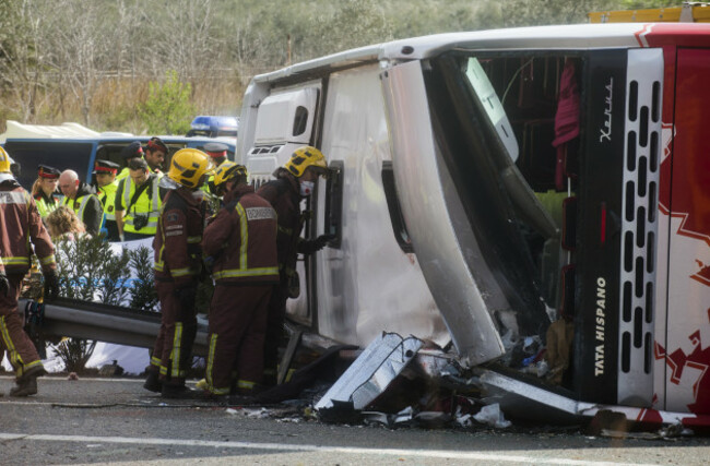 Spain Bus Crash
