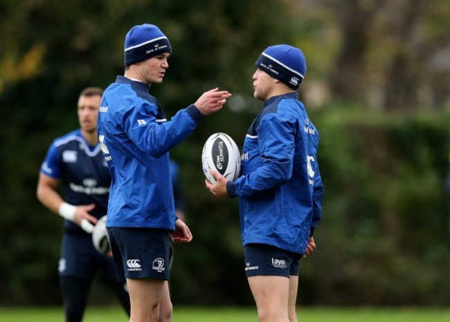 Jonathan Sexton and Ian Madigan