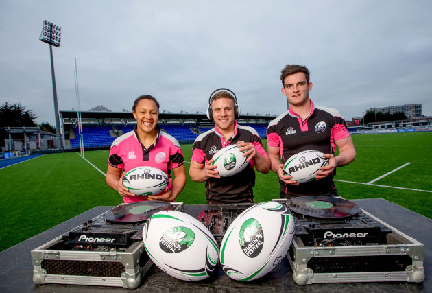 Sophie Spence, Ian Madigan and Tom Daly