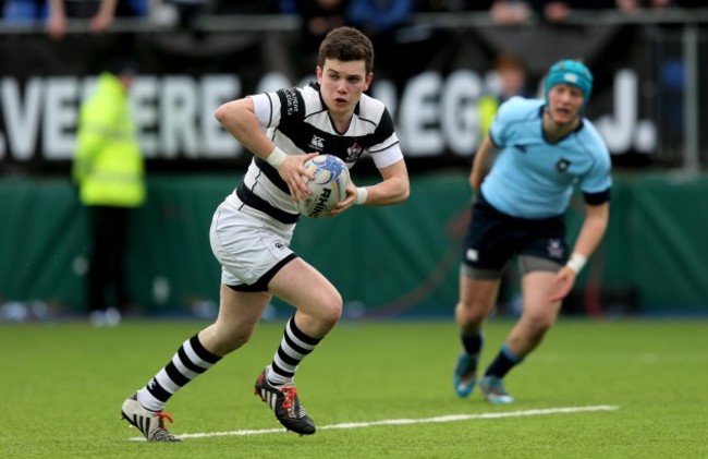 Hugh O'Sullivan scores their fifth try