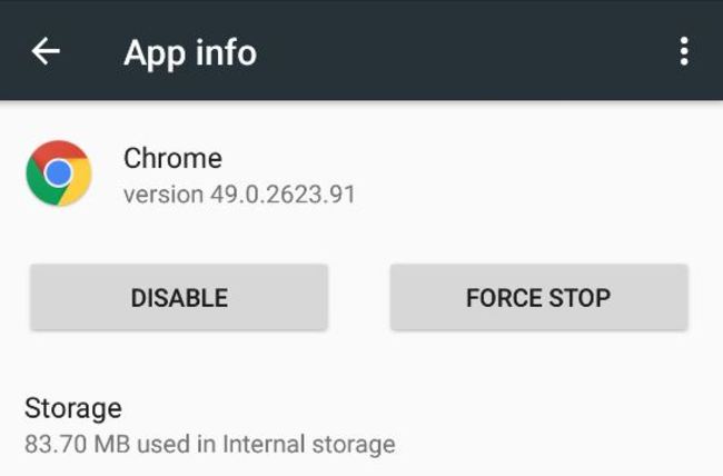 App info