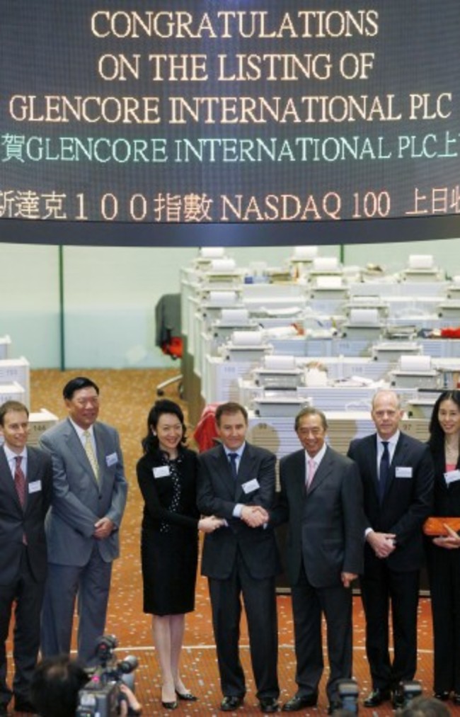 Hong Kong Glencore IPO