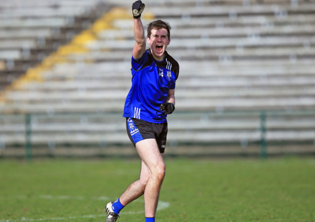 Shane McGuigan celebrates his winning point