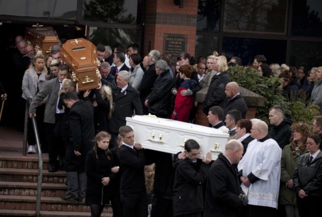 24/3/2016. Buncrana Drownings.Scenes of grief as t