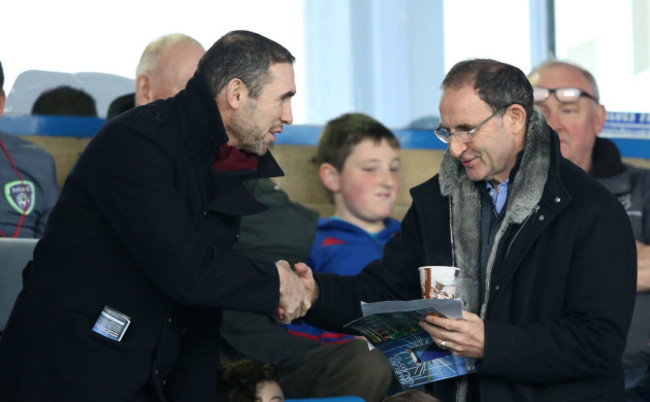 Martin Keown and Martin O'Neill