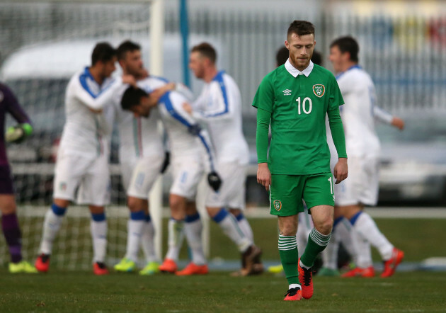 A dejected Jack Byrne