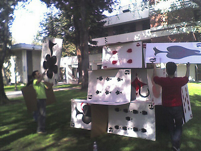 Building a giant house of cards
