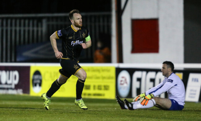 Stephen O'Donnell scores a goal