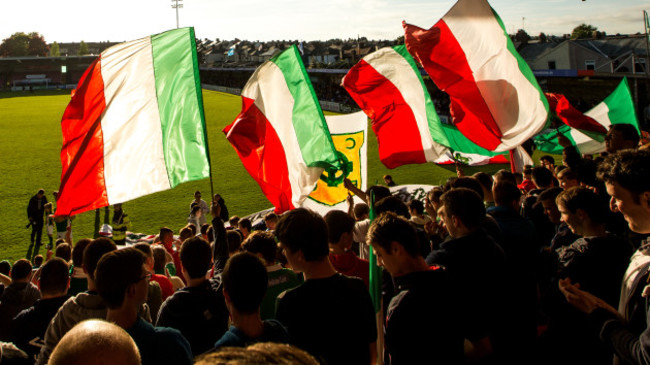 A view of fans at Turners Cross