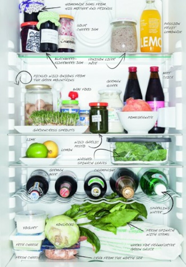 german-chef-sven-elverfeld-keeps-root-vegetables-feta-cheese-and-tzatziki-in-his-fridge-as-a-nod-to-his-love-for-greek-food-the-top-shelf-is-reserved-for-his-mums-homemade-jams