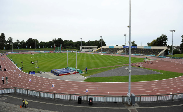 General view of Morton Stadium ahead of the event