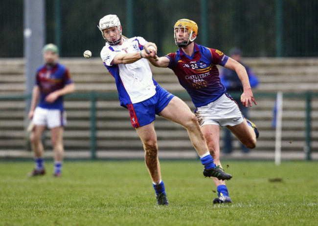 Cian Lynch in action against Barry Heffernan