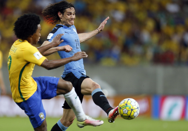 Brazil Uruguay WCup Soccer