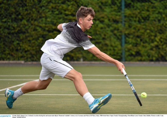 FBD Irish Men's Open Tennis Championship - Wednesday July 22